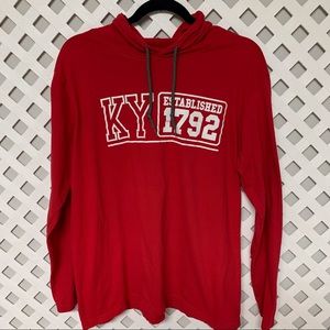 NWOT Anvil KY est. 1792 Hooded Tee